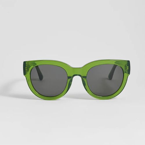 Seoul Green Cat-Eye Women’s Sunglasses