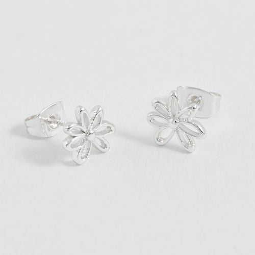 Doodle Flower Stud Earrings