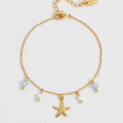 Starfish Charm Bracelet