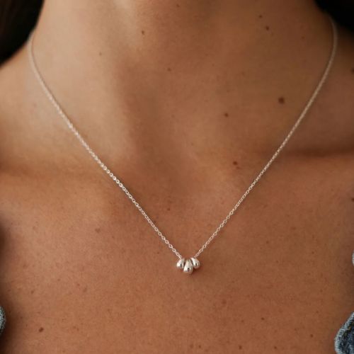 Mini Tiered Droplet Necklace