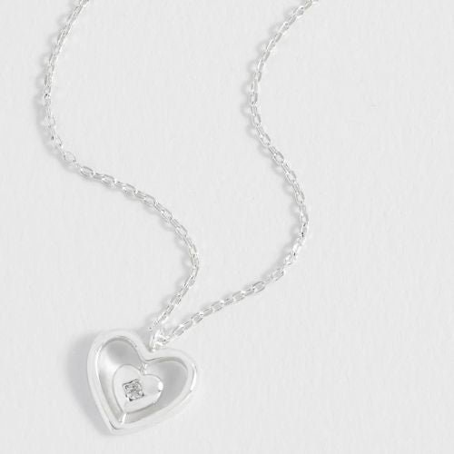 CZ Heart Necklace