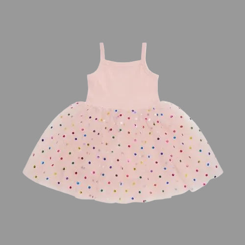 Pink Spot Dress