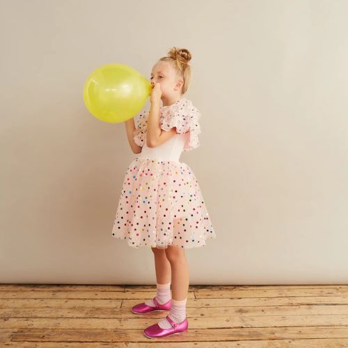 Pink Spot Dress