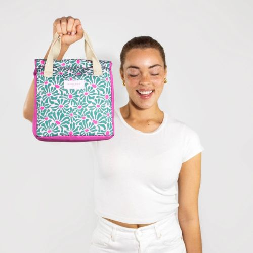Lunch Bag - Abstract Flowers