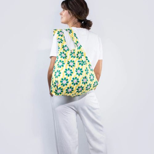 Wavy Daisy - Medium Reusable Bag