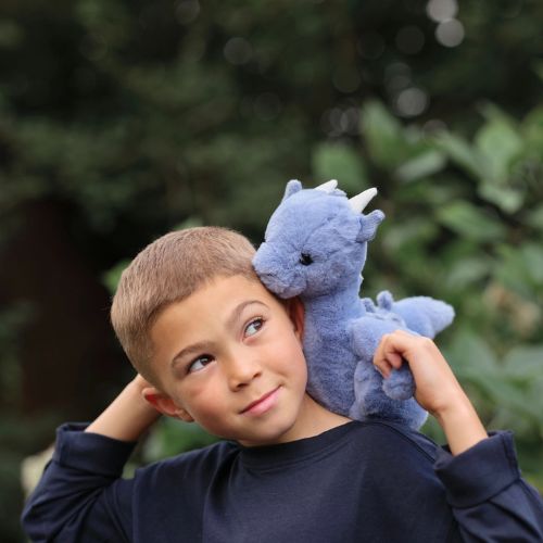 Draco Dragon Soft Plush Toy Teddy Bear - Denim Blue