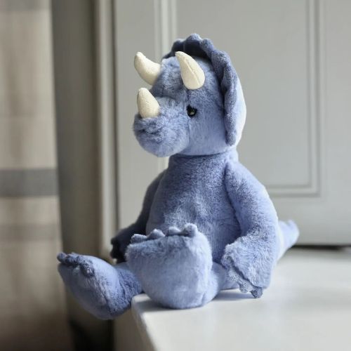 Troy Triceratops - Denim Blue