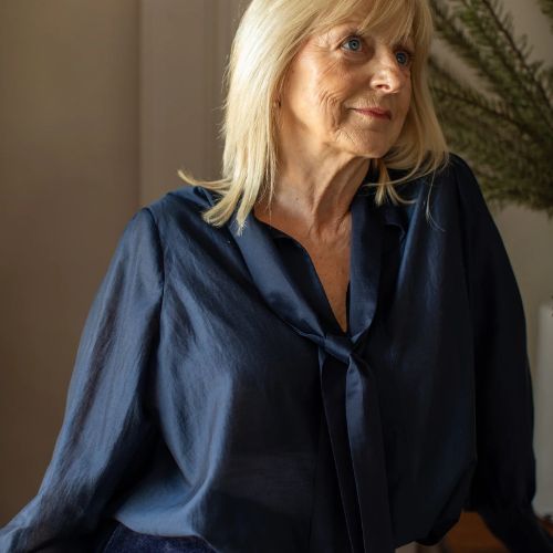Frances Shirt - Navy
