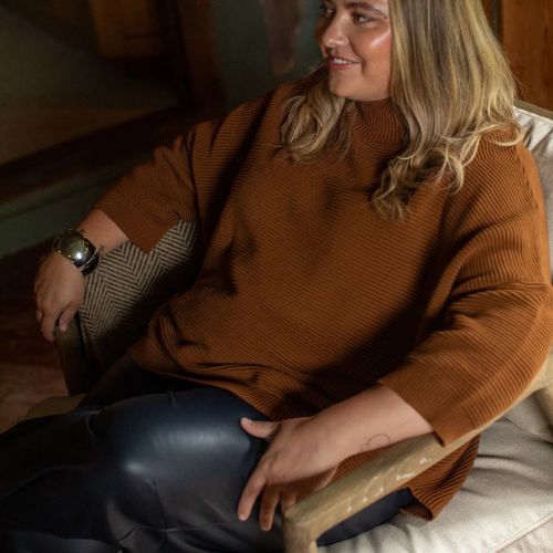 Vicki Jumper - Tobacco