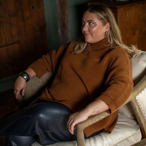 Vicki Jumper - Tobacco