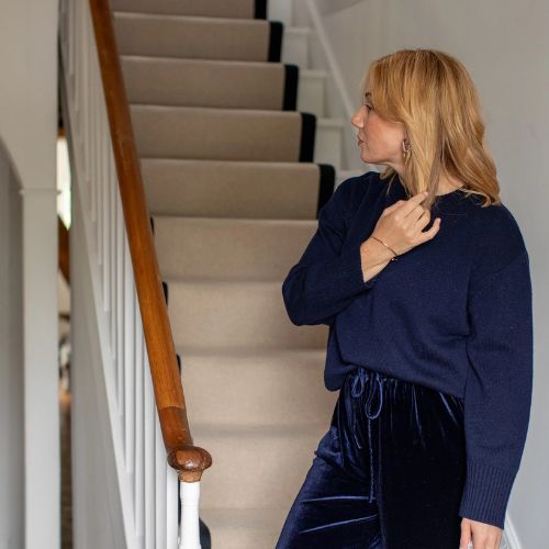 Devon Jumper - Navy