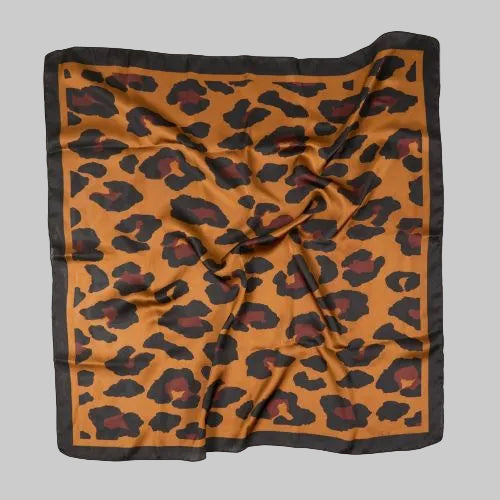 Ottie Scarf - Cheetah/Black