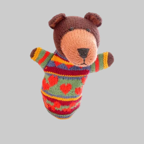 Brown Bear Hand Puppet