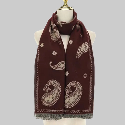 Scarf - Red Mahogany
