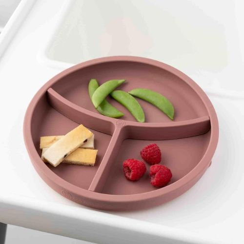 Eco Rascals Silicone Plate with Removable Divider