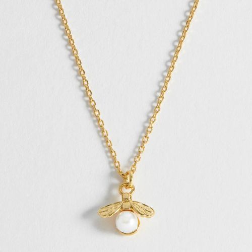 Estella Bartlett Pearl Bee Necklace