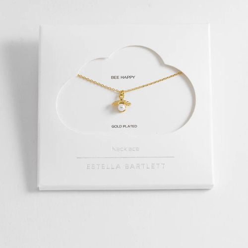 Estella Bartlett Pearl Bee Necklace