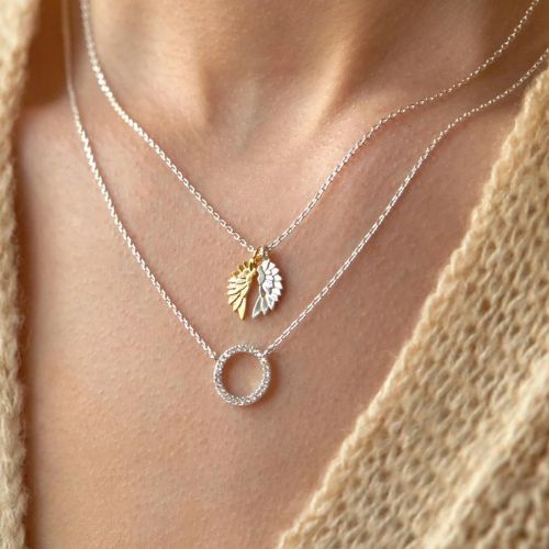 Estella Bartlett Circle CZ Necklace