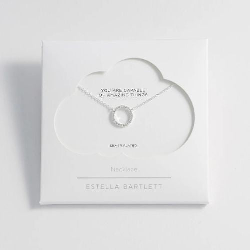 Estella Bartlett Circle CZ Necklace