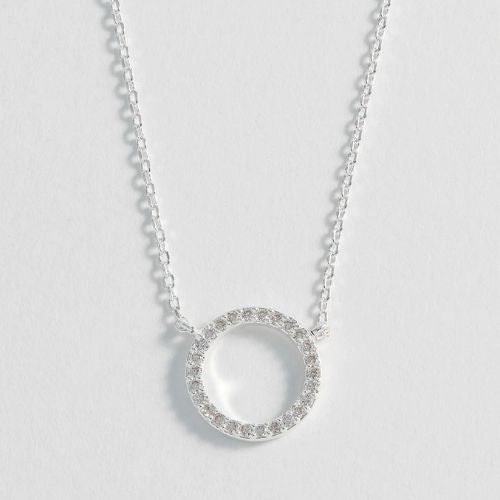 Estella Bartlett Circle CZ Necklace