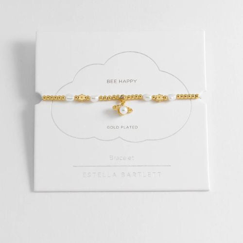 Estella Bartlett Pearl Bee Bracelet