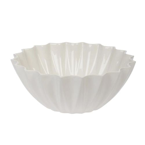 Etoile Fluted Salad Bowl - Cotton