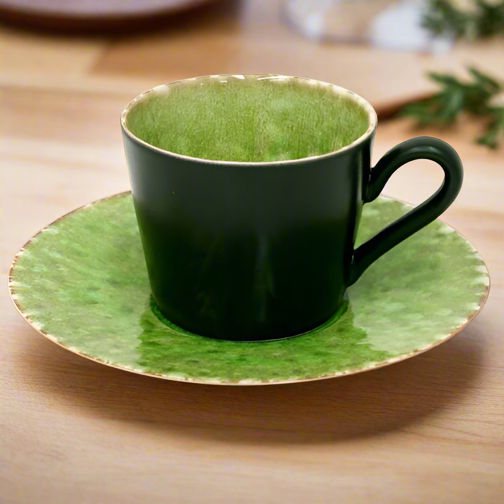 Riviera Tomate Tea Cup & Saucer