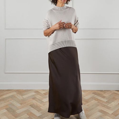 Maeve Skirt - Chocolate