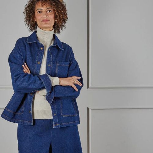 Frida Jacket - Heavy Denim