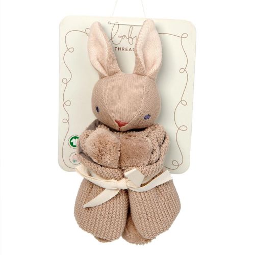 Bunny Comforter - Taupe