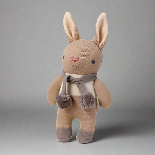 Bunny Rattle - Taupe