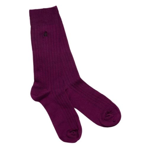 Bamboo Socks - Deep Purple