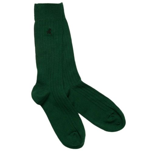 Bamboo Socks - Racing Green