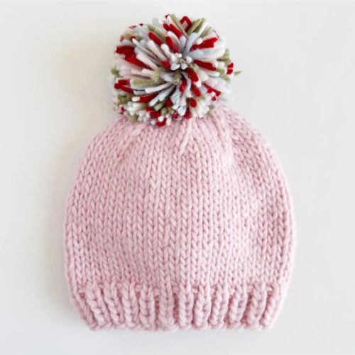 Pink Baby Bobble Hat