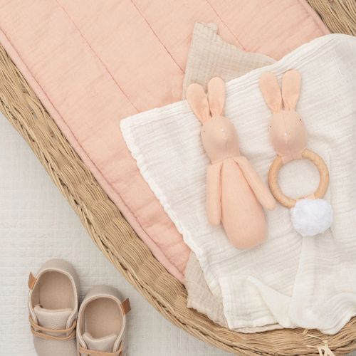 Rabbit Baby Teething Ring