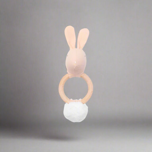 Rabbit Baby Teething Ring