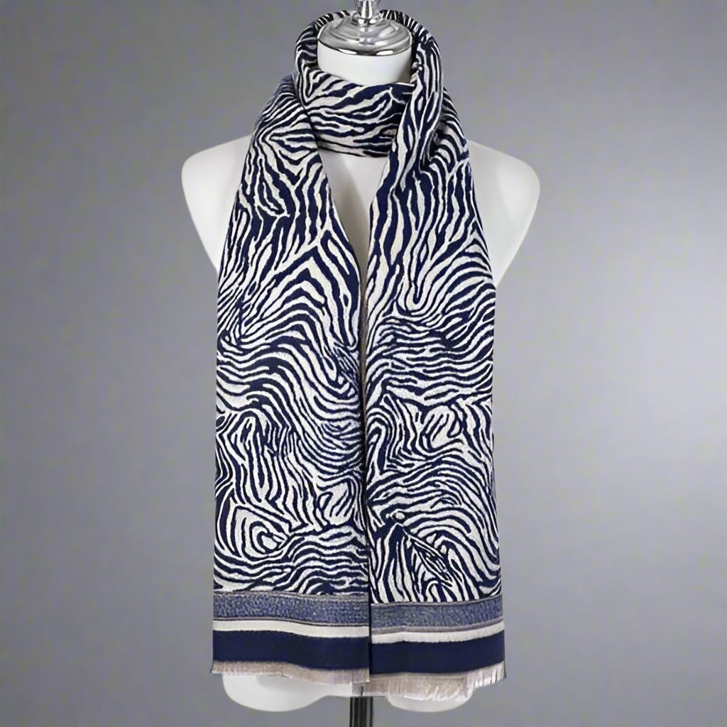 Navy Scarf