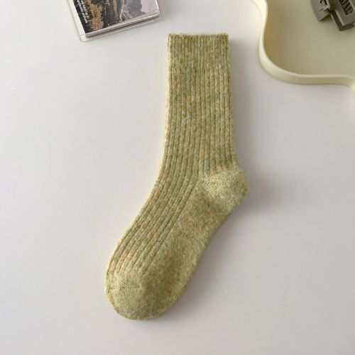 Cashmere Socks - Light Green