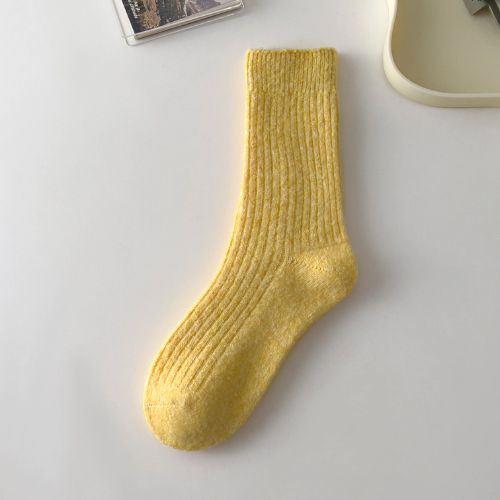 Cashmere Socks - Yellow