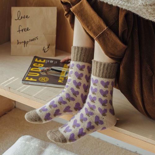 Purple Heart Socks