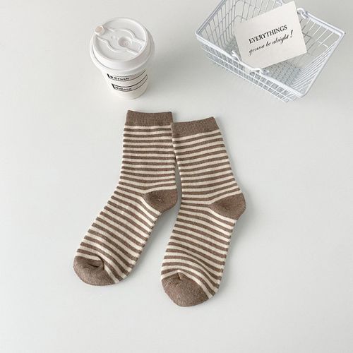 Zebra Socks - Oatmeal