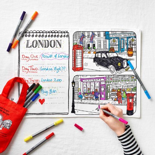 London Placemat To Go