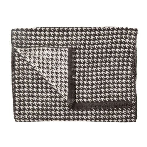 Bamboo Scarf - Classic Houndstooth Grey