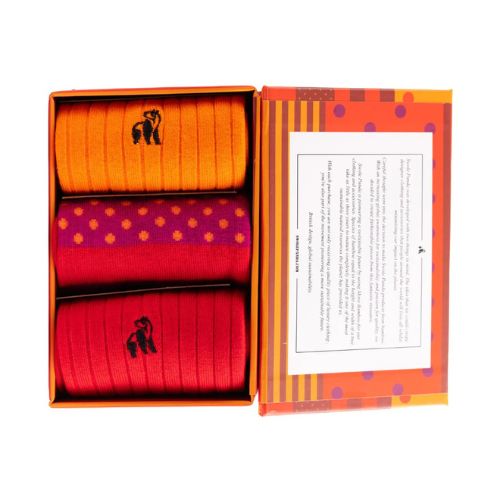 Bamboo Socks - Spots & Stripe Sock Box