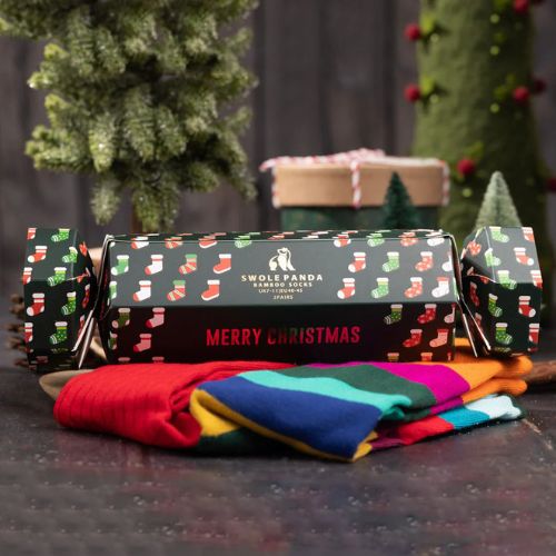 Bamboo Socks - Christmas Cracker 2 Pairs