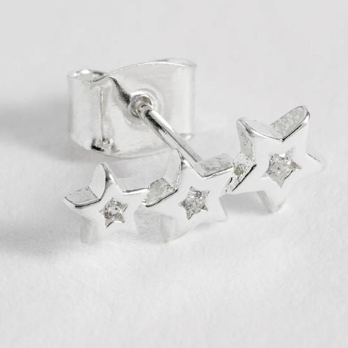 Star Stud Crawler Earring