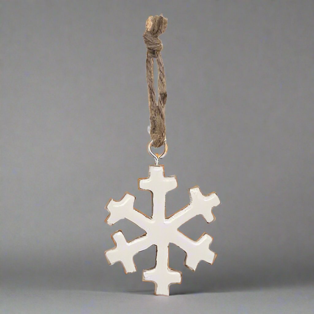 Wooden Snowflakes