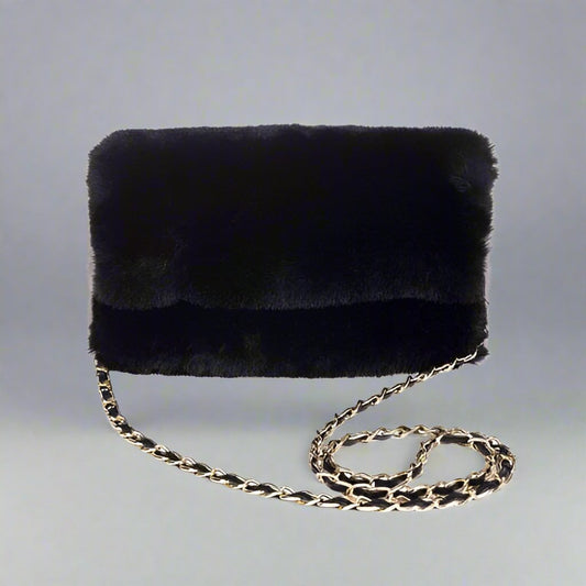 Fur Bag - Black