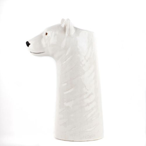 Quail - Polar Bear Flower Vase