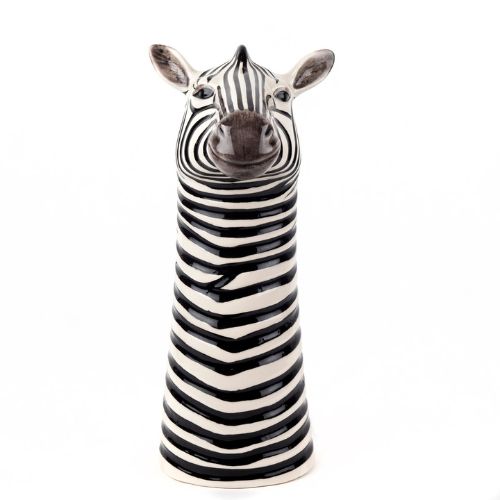 Quail - Zebra Flower Vase